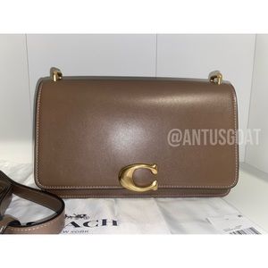 COACH BANDIT SHOULDER BAG DARK STONE CC416